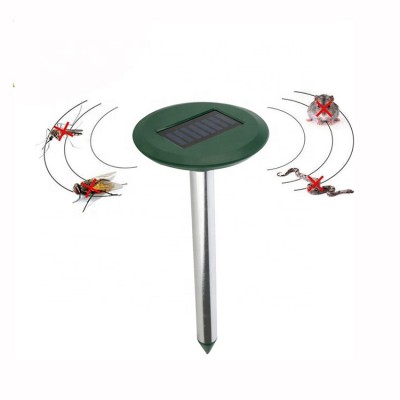 BSTW solar Power Ultrasonic Signals energy repeller for mouse/mole/snake with LED light